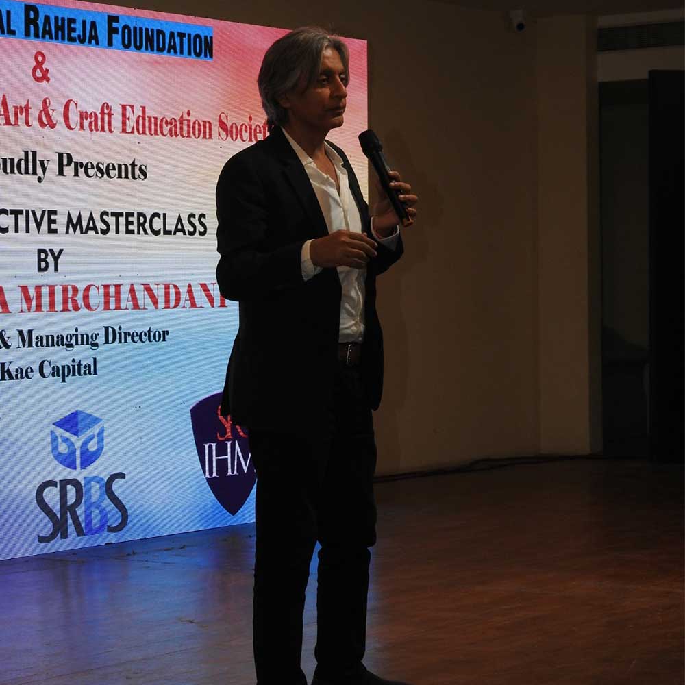 Masterclass by Mr Sasha Mirchandani